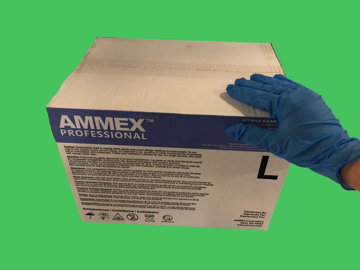 Wholesale Exam Grade Nitrile Gloves from TBC Child Care Supply The