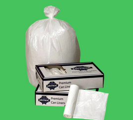 Trash Can Liners- 33 gallon- 33 x 39