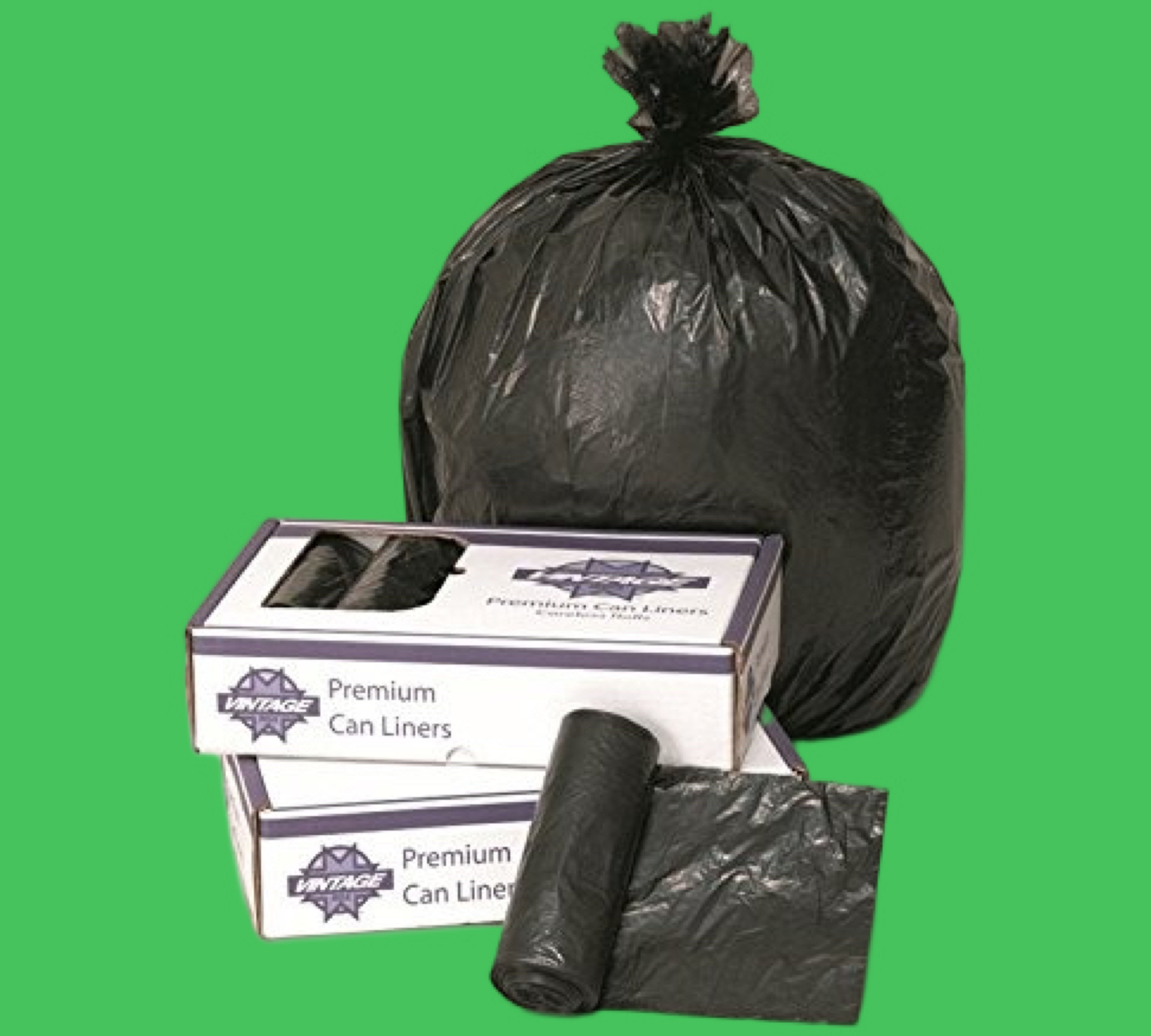Trash Can Liners - 40 to 45 gallon